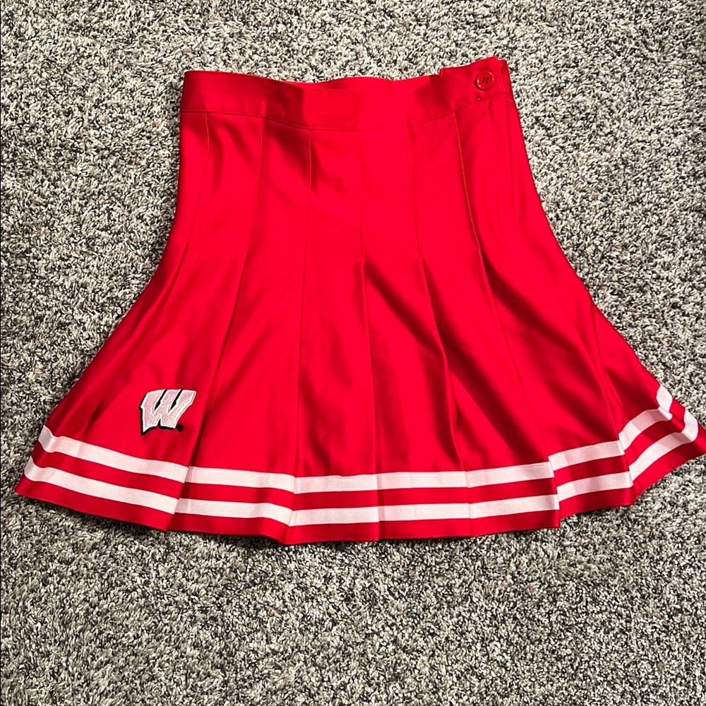 Wisconsin Badger cheerleader skirt